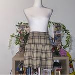 Derek Heart 90s vintage style whimsical dark academia plaid mini skirt Photo 8