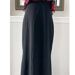 Badgley Mischka Floral Popover Gown, Black & Red, Size 14 Retail $890.00 Photo 3