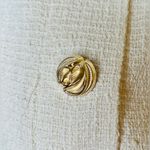 ZARA Cream White Tweed Skort, Sz XL, NWT Photo 2