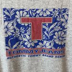 Tommy Hilfiger Tommy Jeans Vintage Gray Graphic Short Sleeve Tee Shirt Photo 1