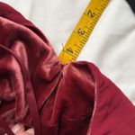 Anthropologie  Velvet V-neck Mulberry Dress Size 4 Photo 13