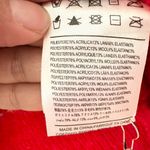 Silvian Heach NWT Red Haute Holiday Fair Isle Button Cardigan XS Wool Blend Photo 8