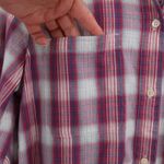 Madewell  Ex Boyfriend Plaid Shirt Womens Western Preppy Coastal Cowgirl Size S Photo 3