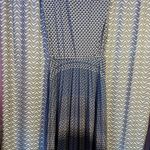 Ted Baker London | Leilann Masquerade Pleated Midi Dress, Size 4 Photo 6