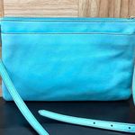 Fossil  ZB5701 Tiffany Blue Sydney Top Zip Crossbody Bag Photo 2