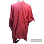 Vince Camuto Natural Sun Kissed Coral Cardigan Cover Up Beach Vacation Size OS Photo 3