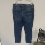 LC Lauren Conrad  High Rise Skinny Jeans Medium Wash Women's Plus Size 16 Cotton Photo 4