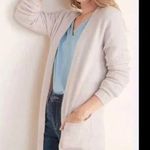 Old Navy Spongy Long-Line Cardigan Icelandic Mine M Photo 0