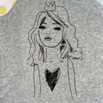 Forever 21 Y2K Gray Graphic Top Photo 1