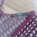 Guess Charlotte Jacquard Poncho Jacket Cape One Size Sweater Knit Poncho Photo 6