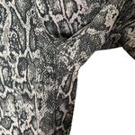 Spanx Jeanish Leggings Snakeskin Snakeprint Black Taupe Women’s Size Medium Photo 8