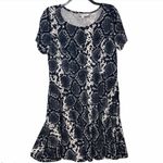 None Capsule fit & flare dress size 10 snakeskin print Photo 5
