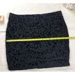 Mudd  Burnout Velvet Black Bodycon Mini Skirt NWT Size S Juniors Photo 6