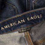 American Eagle SZ 4 High-Rise Jeggings Dream Jeans Whiskered Distressed Stretch Photo 8