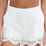 Kimchi Blue White Eyelet Lace Back Short Size 0 Photo 0