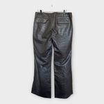 Gap Vintage Y2K  Leather Low Rise Trouser Pants Brown Women's size 14 Grunge Photo 7
