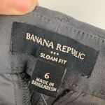 Banana Republic Gray Black Stripe Low Rise Sloan Fit Pants Size 6 New Photo 8