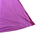 Eileen Fisher  Purple Shirt Dress Shift Fit Stretchy Monochrome Bold Size Medium Photo 4