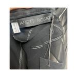 NWT Anett Rostel Berlin Black Silk Sheer Midi Dress Sz. 40 (US 12) Photo 3