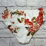 Rachel Roy  White High-Waist Floral Bikini Swim Bottoms Size Large L New Photo 4