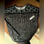 Apt. 9 Intimates sleep top by  NWT lace and soft tshirt combo LG animal print Photo 0