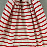 Hallie Jersey Dress Boden. WITH POCKETS!! Red and white striped. Woman size 6R Photo 4