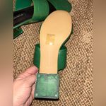 French Connection  Emerald Green Mules. NWOB Size 8.5 Photo 3