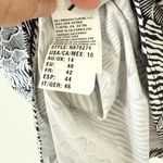 Nautica  Tankini Set with Keyhole Navy Floral Top and Solid Navy Bottoms - Size10 Photo 3