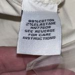 PLY THE WATERS GUIDEBOAT CO. WOMEN LIGHT YELLOW PANTS ANKLE ZIPPER MOTO SIZE 26 Photo 8