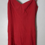 aritzia sunday best Small Red Maxwell Dress‎ Bustier Mini Photo 0