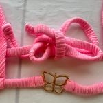 Wild Fable Pink Triangle Bikini Top Photo 0