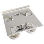 Liz Claiborne new  ꧁ Mosaic Briolette Drop Earrings ꧂ Silver Tone ꧂ Yellows Photo 3