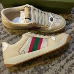 Gucci  Screener Light GG Lame Sneaker Photo 4