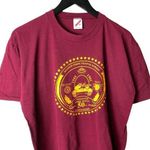 1991 Vintage Anniston Army Depot T Shirt 90s Single Stitch USA Maroon Red XL Photo 0