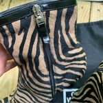 Versace GIANNI Iconic Y2K Zebra Ponyhair Stiletto Heel Ankle Boots EU 37 Photo 15