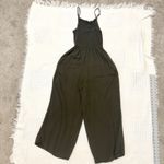 Mimi Chica  large smocked cropped wide leg jumpsuit pant pockets P 3098 Photo 10