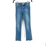 Free People High Waist Crop Straight Leg Jeans size 24 size 00 Photo 4