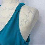 Athleta  Blue Tank Spaghetti Strap Drawstring Mini Casual Dress Photo 7