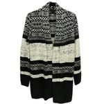 Ann Taylor Open Front Longline Open Front Wrap Cardigan Sweater Size Medium Cozy Photo 1