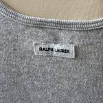 Ralph Lauren Fitted Gray Tank Top Photo 5