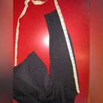 Habitat Cardigan Sweater Women’s XL Black Chunky Cotton Button casual cozy artsy Photo 8