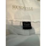 Brand New Sound Style Women's Medium White Platinum White Slimming Pants Cropped Photo 4