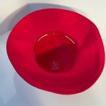 Bollman Hat Company Hot Pink 100% Wool Felt Fedora Hat Wide Brim Photo 4