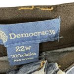 Democracy "Ab"solution Straight Leg High Rise Jeans 22W Photo 5