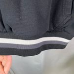 Vintage Lucky Charm Bunny Hoodie Black Varsity Patch‎ Graphic S Y2K Style Gray Photo 5