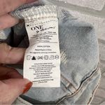 One Teaspoon Free Love Denim Distressed Pencil Skirt in Salty Wash Size 25 Photo 10