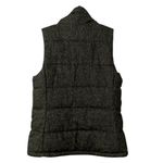 Old Navy Herringbone Wool Blend Full Zip Grey Puffer Vest(Size Small) Photo 3