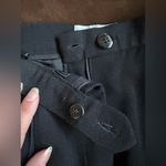 Evan Picone Black Vintage Dress Pants. High Waisted  Pleated In Front Lined Sz 4 Photo 5