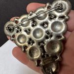 Vintage Art Deco Signed Doctor Dress Rhinestone Brooch Pin Photo 6