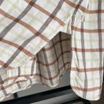 Everlane NWT Boxy Fit Flannel Button Down Shirt Photo 2